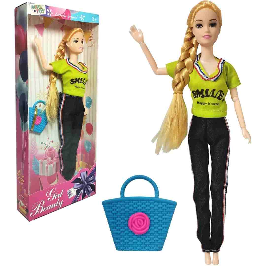 BONECA GIRL BEAUTY ARTICULADA C/BOLSA